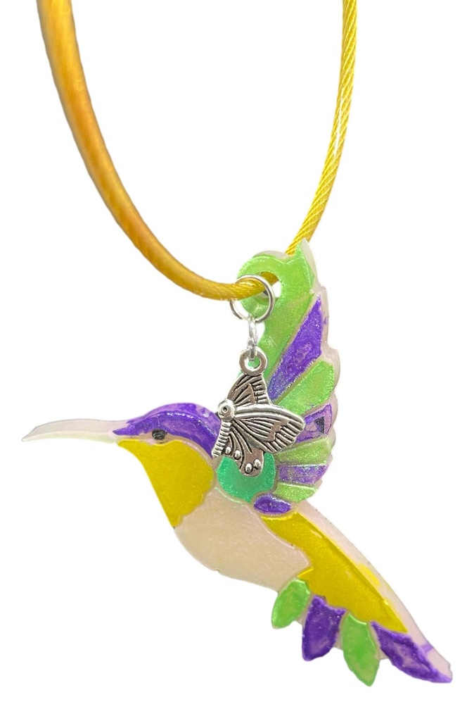 Colourful Hummingbird Key Chain