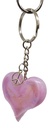Heart on Heart Keychain