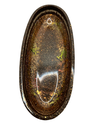 Metallic Mirage Oval Resin Bowl