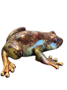 Hidden Blossom Hops Resin Frog  