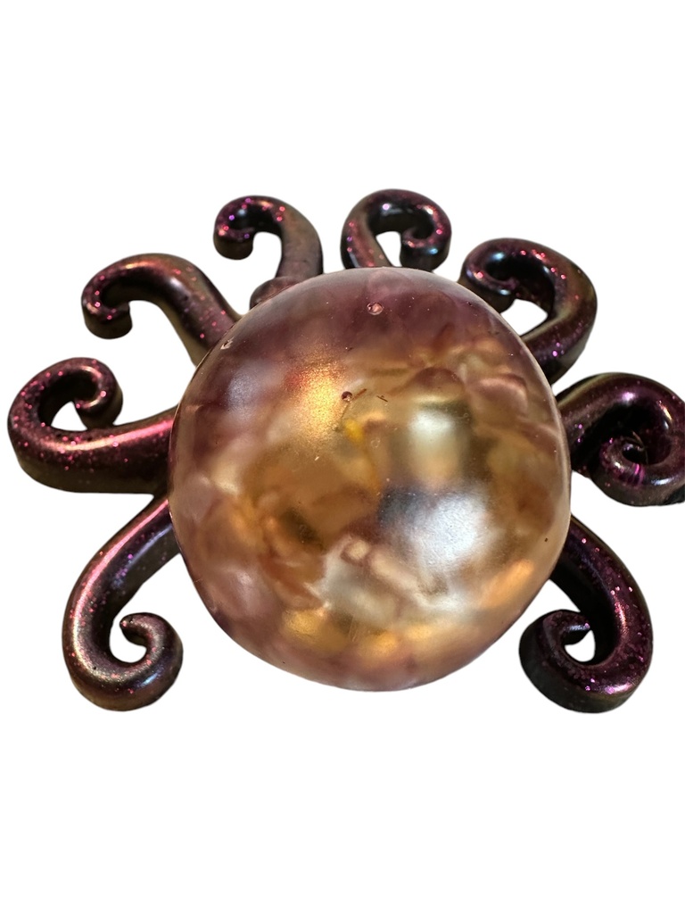 Glittering Tentacle Resin Octopus 
