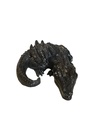 Onyx Glitterwing 3D Dragon Resin   