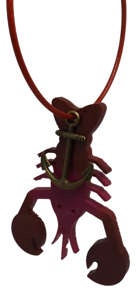 Two-tone Lobster Key Chain
