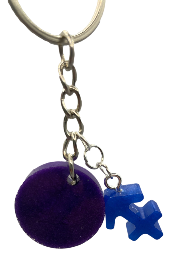 Colourful Zodiac Sign Keychain