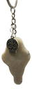 Scream Face - Green Camo Keychain