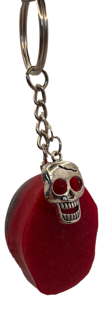 Hooded Skull Keychain