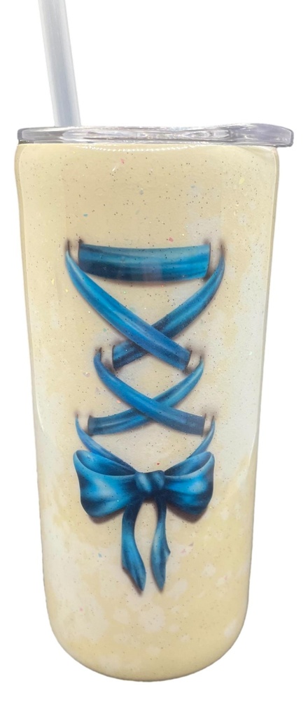 Bow Tattoo Tumbler - 15oz