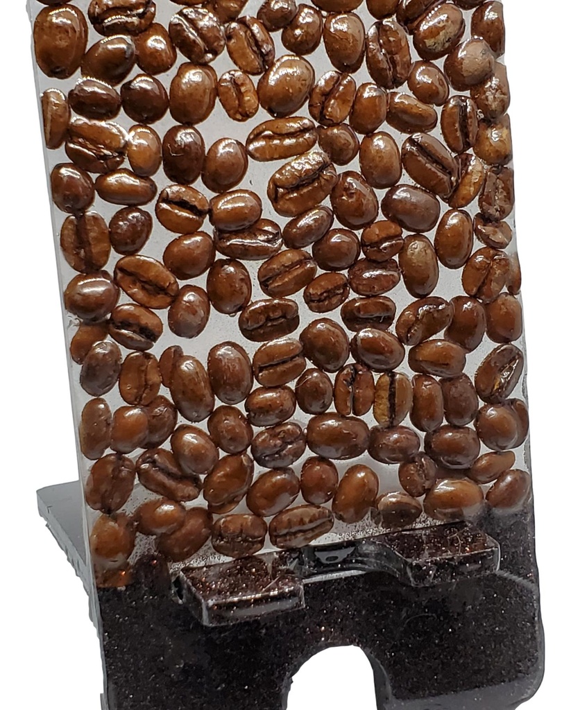 Coffee Bean Cell Phone Stand
