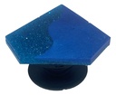 Two-tone Blue Geometric Phone Grip