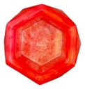 Hexagon Succulent Resin Planter - Red