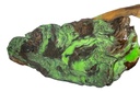 Green Driftwood Decor Piece