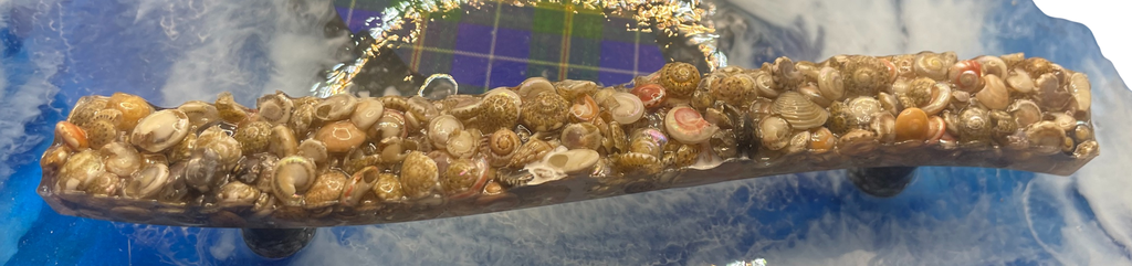 Nova Scotia Tray with Shell Handles