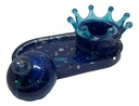 Deep Blue & Teal Tray and Trinket Crown