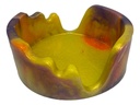 Bright Spring Colours Floral Coaster Set with Container