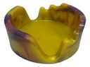 Bright Spring Colours Floral Coaster Set with Container