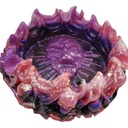 Skull Resin Ashtray - Pink/Purple