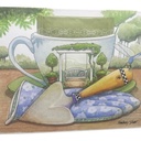 Garden Teacup Card