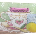 Get Well SoonTeacup Card