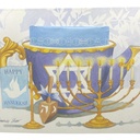 Happy Hanukkah Teacup Card