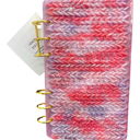 Pink and Purple Knitted Sweater Notebook
