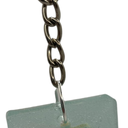 Sea Pottery Pendant Keychain