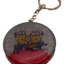 Singing Minions Keychain