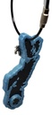 Blue and Black Nova Scotia Keychain