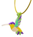 Colourful Hummingbird Keychain