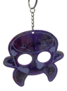 Purple & Lavender Cow Self-Defence Keychain