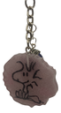 Woodstock Geode-shaped Keychain