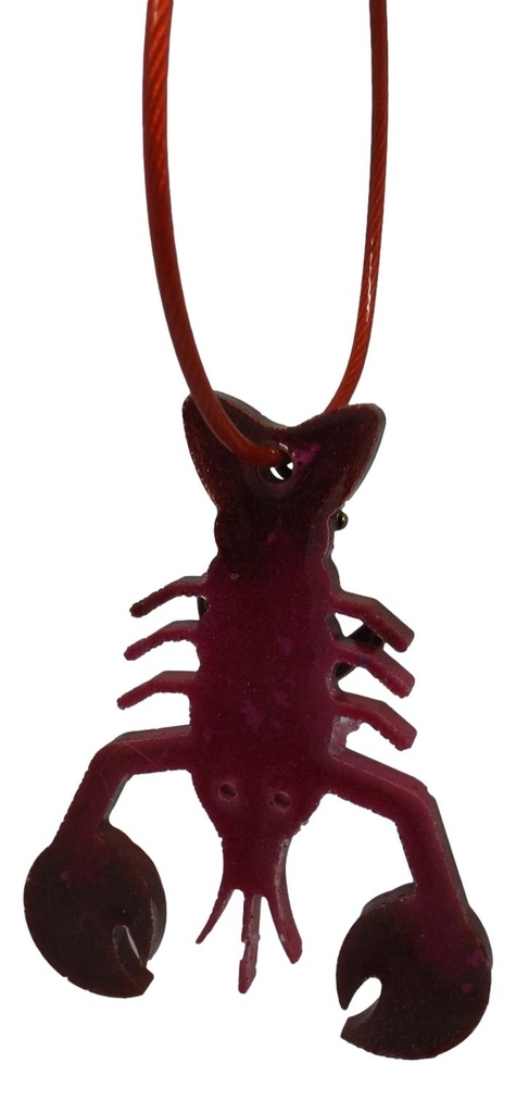 Two-tone Lobster Key Chain