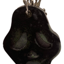 Black & Silver Ghoul Keychain