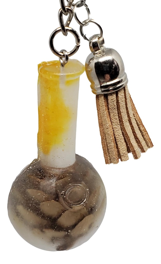 Pine Cone Bong Keychain