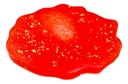 Gold Flecked Red Geode Phone Grip