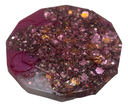 Multi-sided Pink with Rose Gold Glitter Phone Support