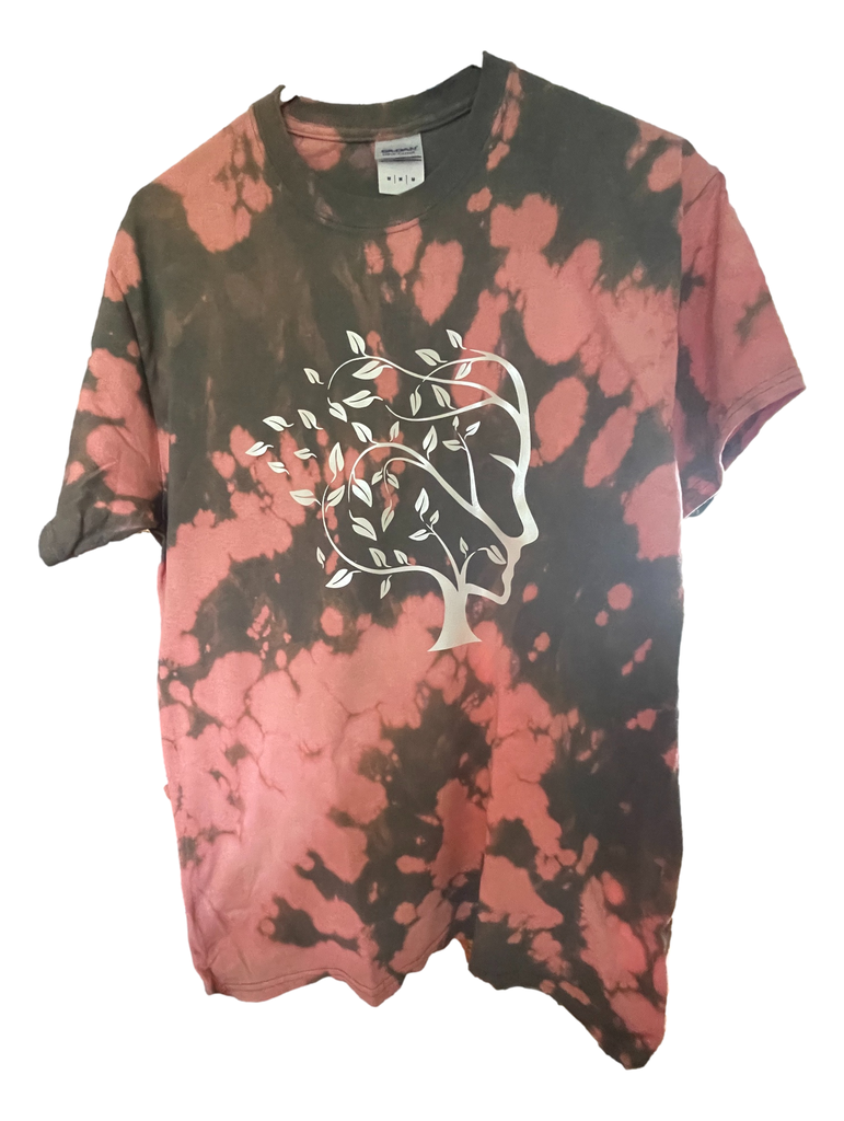 Grey Tye-Dye Tee - Pearl Mother Nature - M