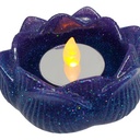 Blue & Purple Votive Candle Holder