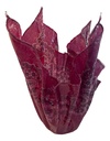Burgundy Hanky Vase