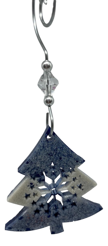 Blue & WhiteTree Ornament