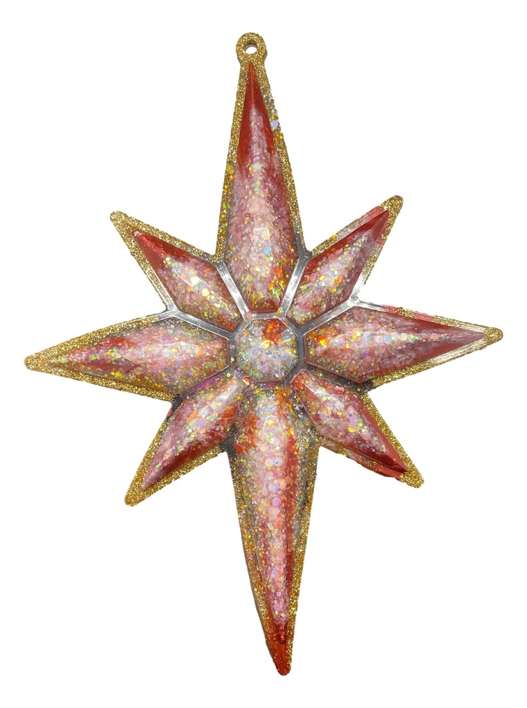 Precious Metals  Star Ornament