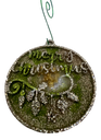 Merry Christmas Ball Tree Ornament