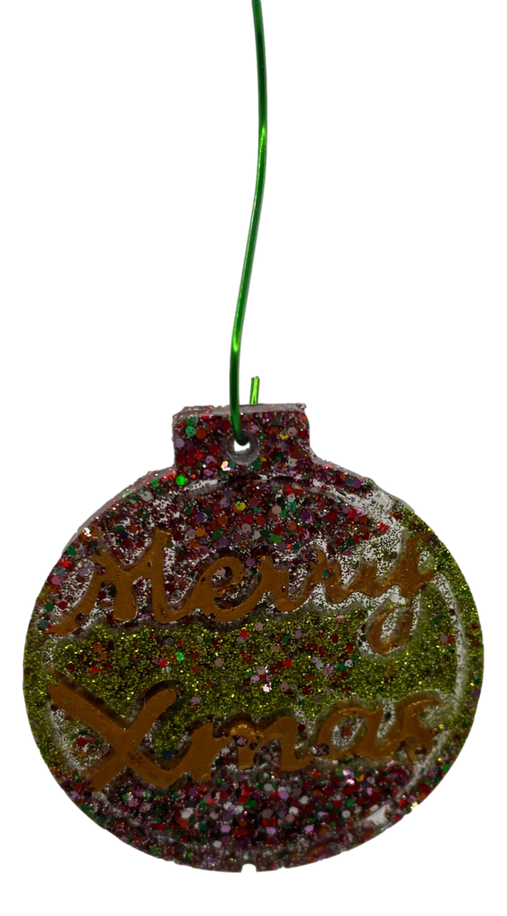 Merry Xmas Tree Ornament