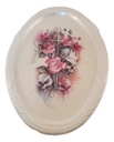 Rose and Skull Trinket / Rolling Tray