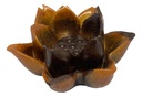 Black & Copper Flower Ring Holder