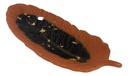 Copper, Black & Gold Resin Feather Tray