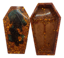 Copper Evil Eye Coffin Trinket Box