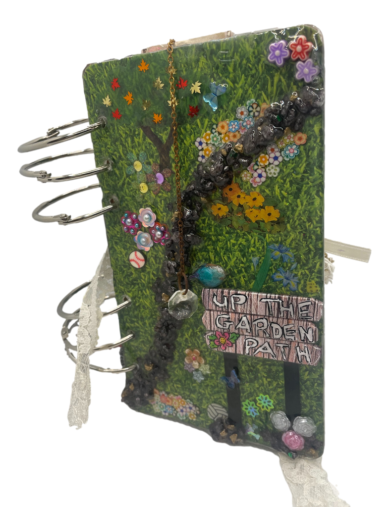 Up The Garden Path Junk Journal & Pen
