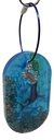 Aquarium Oval Key Chain/Luggage Tag