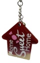 Home Sweet Home House Keychain