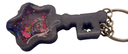 Blue Shaker Key Keychain